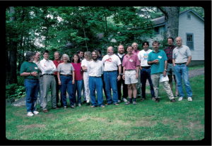 1996年6月，海底拖网捕捞全球影响讲习班的参加者。