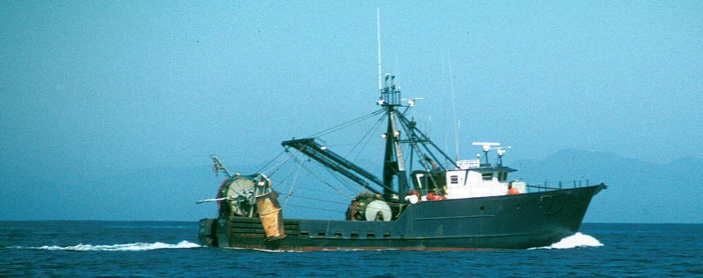 渔船在奥林匹克海岸国家海洋保护区,照片:艾略特挪威。