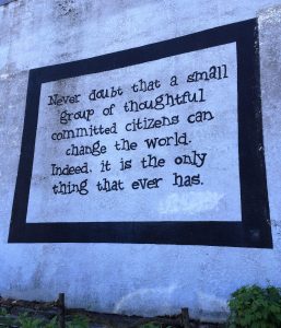 引用自Margaret Mead，图片来源:WeShop.org